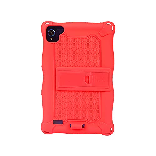 AKNICI-Funda-Antichoque-para-AOYODKG-H8-H6TECLAST-P80Samsung-Galaxy-Tab-A7-Lite-de-87Tab-A-80-2019-T290-T295-T297MatrixPad-S8DUODUOGO-E8Haehne-8-Correa-de-Hombro-y-Lapiz-Tactil-Rojo