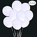 Produktbild Eatopo 25 Stücke LED Luftballons Weiß Lighting Ballons Partyballon Spielzeug für Hochzeit Leuchtend Dekor Geburtstage Party Feiern Dekorationen Valentinstag