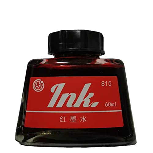 Dunhjor Bottled Fountain Pen Ink,Calligraphy Ink,Dip Pen Ink,60Ml Bottle (Red) #TOP7
