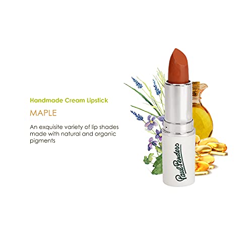 Image of Paul Penders Hand Made Vegan Cream Lipstick 4g (Maple)
