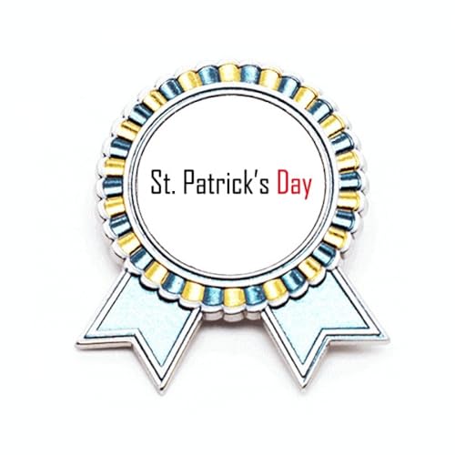 Broche Saint-Patrick en métal M idéale pour votre soirée au pub