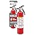 Kidde FA110 Multi Purpose Fire Extinguisher 1A10BC, 1 Pack, red