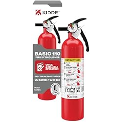 Kidde Fire Extinguisher for Home & Office Use, 5-B:C, 3.2 Lbs