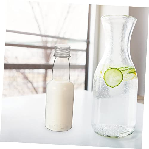 Bouteilles multifonctionnelles réutilisables transparentes de petit format pour jus et vin - 3