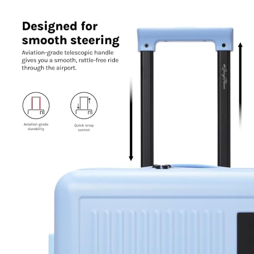Image of MOKOBARA Transit Check-in Trolley Bag 64cm 65L Blue