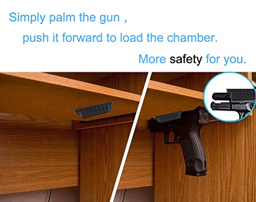 Db Gun Magnet Mount Gun Holster,Car Gun Magnet Mount 1 Pc, 15.4 Lbs Rating,Quick Loaded Magnetic Gun Holster|Concealed Gun Holder For Flat Top Handguns, Using In Vehicle, Trucks, Car, Wall, Desk #TOP1