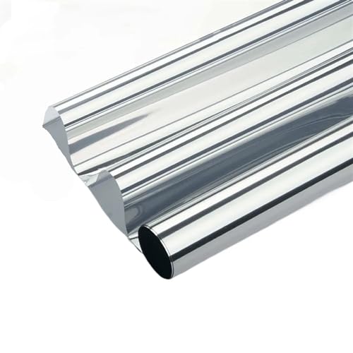 IZHAOGJING Película de ventana unidireccional, película reflectante para ventana, película de espejo unidireccional, impermeable, película de aislamiento de privacidad (45 x 300 cm)