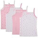 El paquete incluye: paquete de 4 camisetas para niñas.