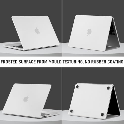 TECOOL Case compatible with MacBook Air M5 M4 M3 M2 13.6 inch 2022-2026 (A3449 A3240 A3113 A2681) - Image 3