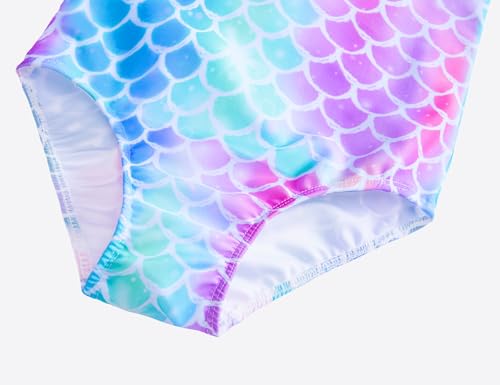 Image of Girls Swimsuits One-Piece Bathing Suits Multicolor Kids Sport Summer Beach Swimwear for 2-10 Years Old