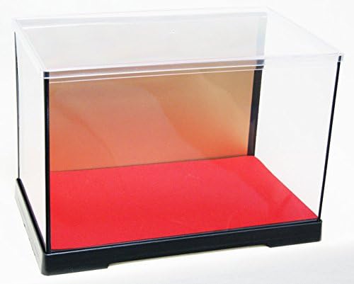 Amazon Co Jp 五月人形ケース 雛人形ケース フィギュアケース コレクションケース 人形ケース 背面金張り台座フェルト加工 幅23cm 奥行12cm 高 選択 Cm 16cm 46円 あか おもちゃ