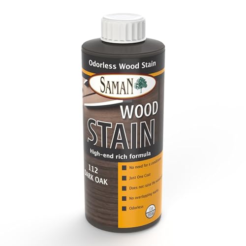 SamaN Interior Water Based Wood Stain - Natural Stain for Fu...