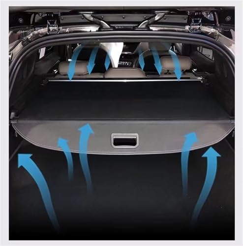 Cache-bagages rétractable pour coffre arrière de Changan CS35 - 5