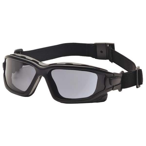 MOLLIFII Safety Goggles, Gray Anti-Fog, Anti-Static, Scratch-Resistant Lens, Mfr: SB7020SDT-A