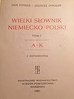 Wielki słownik niemiecko-polski: Z suplementem 8321400108 Book Cover