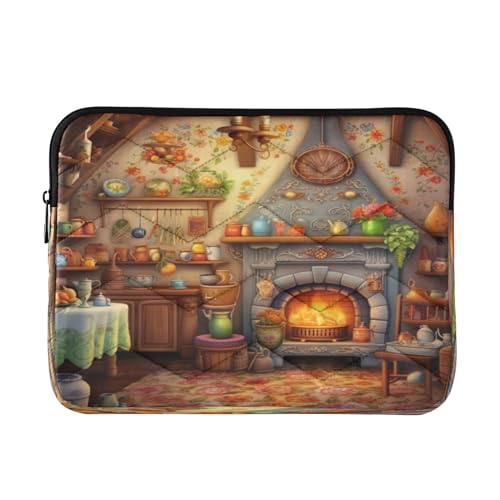 Funda para portátil con patrón divertido para 13-14 pulgadas miniatura 1