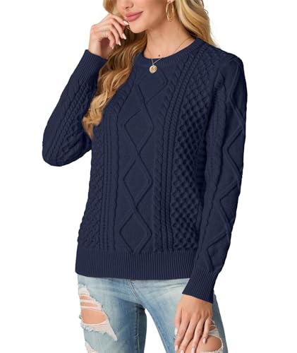 Image of GRECERELLE 2026 Womens Fall Winter Long Sleeve Casual Pullover Sweater Tops