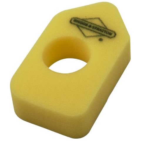 Briggs & Stratton 698369 Yellow Foam Air Filter. Classic, Sprint & Quattro Engine Cover