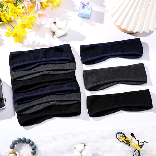 Handepo Aquecedor de ouvido infantil com 12 peças, de lã, para inverno, para esportes de 4 a 12 anos