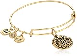 Alex and Ani Pisces Rafaelian Gold Bangle Bracelet