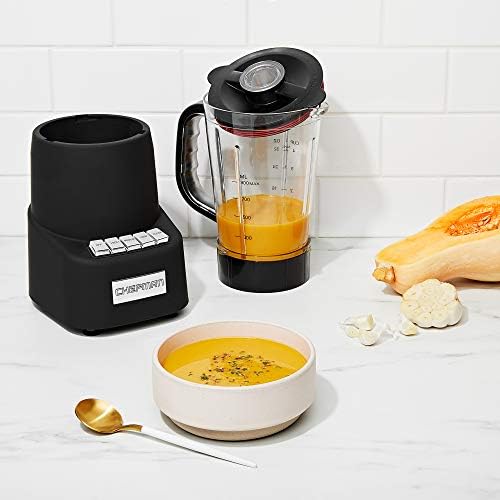 Chefman 700-Watt Blender, High-Powered Food Blender for Smoothies, Soups, and More, Large Capacity Jug Blender, Easy-to-Clean, Perfect for Home Use, Black