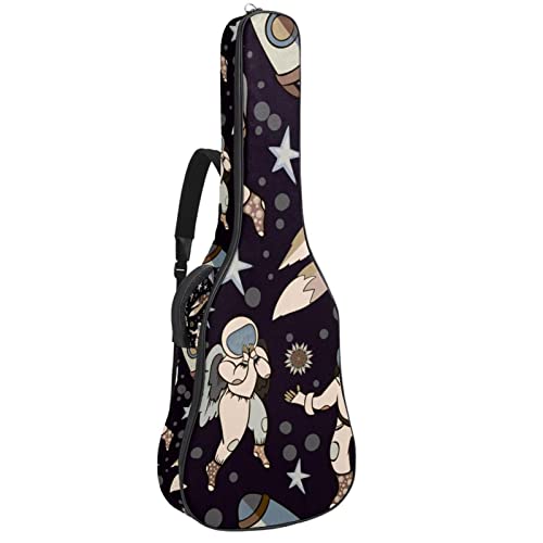 Housse de protection en éponge épaisse imperméable pour guitare acoustique électrique basse classique, Multicolore 07… - Les Beatles, Paul McCartney, John Lennon, RIngo Starr, George Harrison Housse de protection en éponge épaisse imperméable pour guitare acoustique électrique basse classique, Multicolore 07…