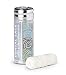 Dental Lace Refillable Silk Dental Floss - 100% Silk Floss with Mint Flavor, PFAS & PTFE Free - Includes 1 Refillable Glass Floss Container and 2 Spools (Total 60 Yards) - Recyclable Packaging