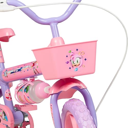 Verden Bicicleta Infantil Amy Aro 12 Lílas e Rosa com rodinhas, cestinha e garrafinha
