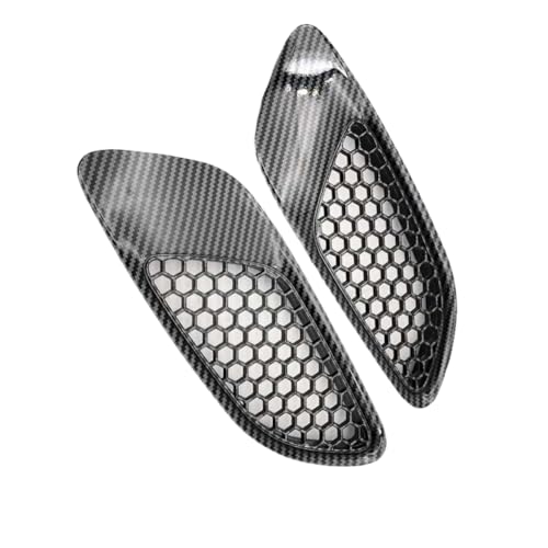 Cubierta de ventilación de capó en aspecto fibra de carbono para serie M3 E90 E93 3