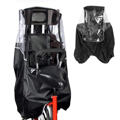 Regenschutz Für Kinderfahrradsitz Aus Folie, Langlebiger Regenschutz Für...