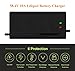 DUDHOIK 48V/58.4V 10A Lifepo4 Charger 110V 120V with Cooling Fan Lithium Battery Charger Multiple Protection Functions for 48V Lifepo4 Battery