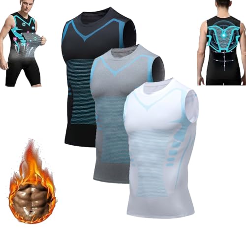 Evolv V Boost Men Shirt, 2025 Upgraded Compression Shirt, Confidence, Energy and Strength for You