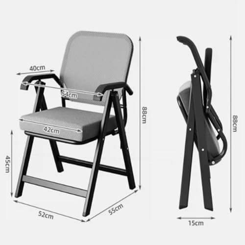 Chaise de bureau pliable ergonomique en maille pour optimiser vos salles de réunion - 2