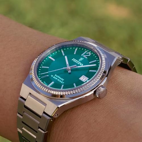 Orologio Da Donna Festina Swiss Made Con Bracciale In Acciaio F20035/5 - 5