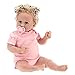 ROMACK Bambola rinata in Vinile, Bambola rinata dal Corpo Morbido per Regali di Natale per la Decorazione Domestica