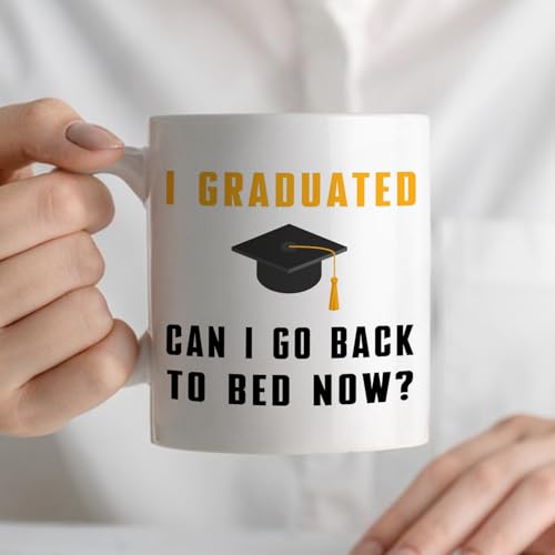 Taza de cerámica para graduación 11 oz miniatura 5