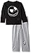 Disney Boys' Big Nightmare Before Christmas 2-Piece Pajama Set, Skellington Black, 10
