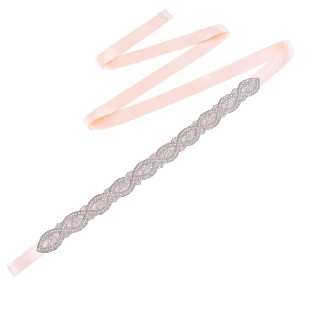 Cinturones hechos a mano para vestido de novia, decoración de perlas, para mujer, vestido de noche, formal, cinta