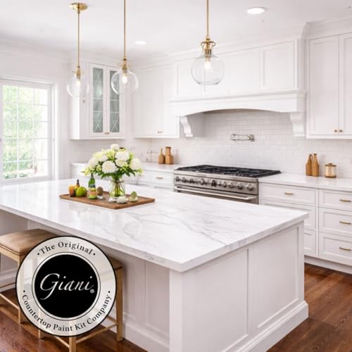 Giani Marble Easy Epoxy Countertop Paint Kit (Carrara White)