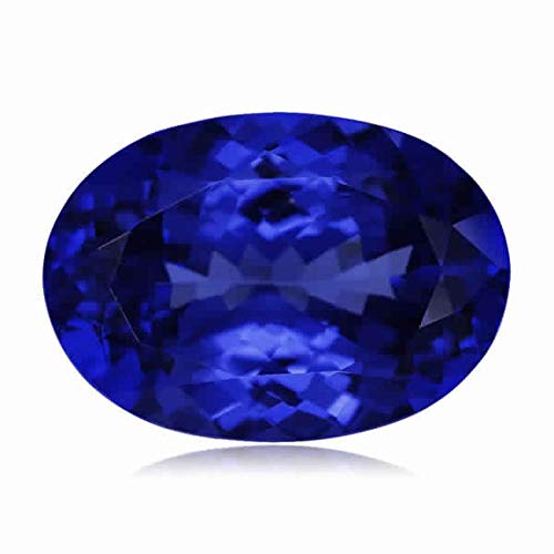 Mysticdrop 0.91-1.56 Cts of 8x6 mm AAAA (Heirloom) Oval Genuine Natural Arusha Tanzanite (1 pc) Loose Gemstone