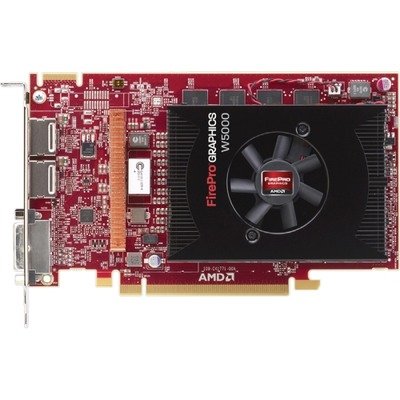 2PW2272 - AMD FirePro W5000 グラフィックカード - 2 GB GDDR5 SDRAM - PCI Express 3.0 x16 - ハーフレングス/フルハイト