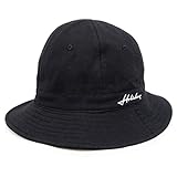 [キーズ] ハット メンズ 〔ブラック/サイズ：58.5cm〕男女兼用可 帽子 ハット HAT スウェット メトロ アウトドア 刺繍 ロゴ (KSH225)