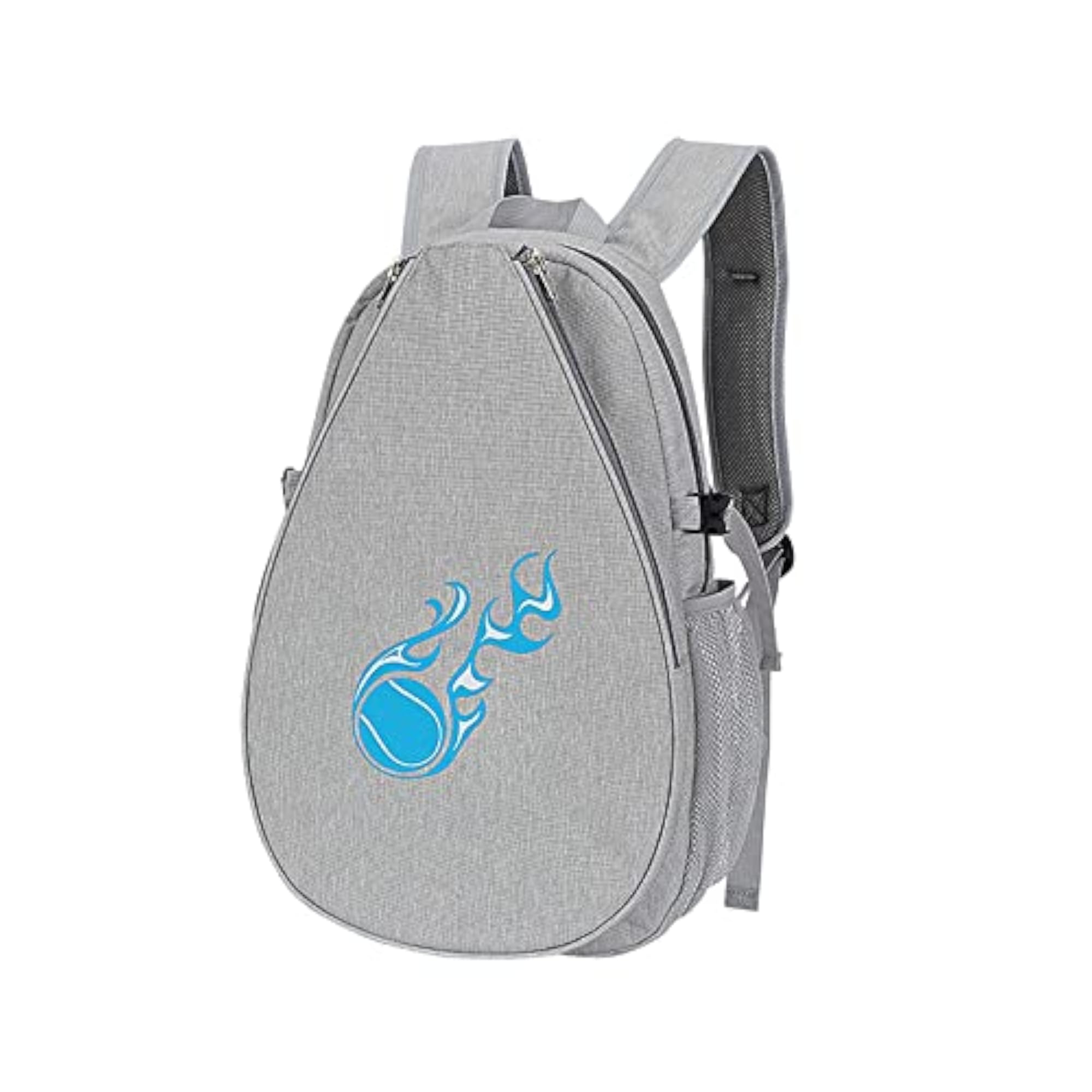 Tennis Backpack Portable Bag for Racket, Gray
