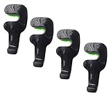 Petsvv Universal Car Vehicle Back Seat Headrest Hanger Holder Hook for Bag Purse Cloth Grocery, Pack of 4