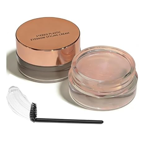 Erinde Clear Eyebrow Wax Brow Gel, Brow Lift Eyebrow Shaping Wax, Waterproof Brow Gel for Brow Lamination Effect, Lift & Freeze Brows Soap Without Residue Long Lasting