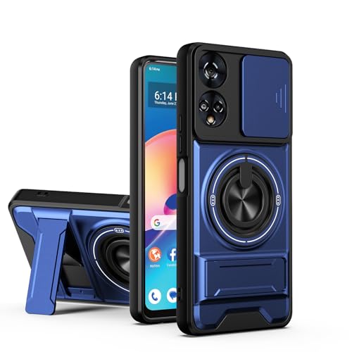 Case �Ή��@�� for TCL 50 XE 5G, �Ή��@�� for TCL 50 XE 5G ���C�f���A���X�^���h�t���X�}�z�P�[�X Blue