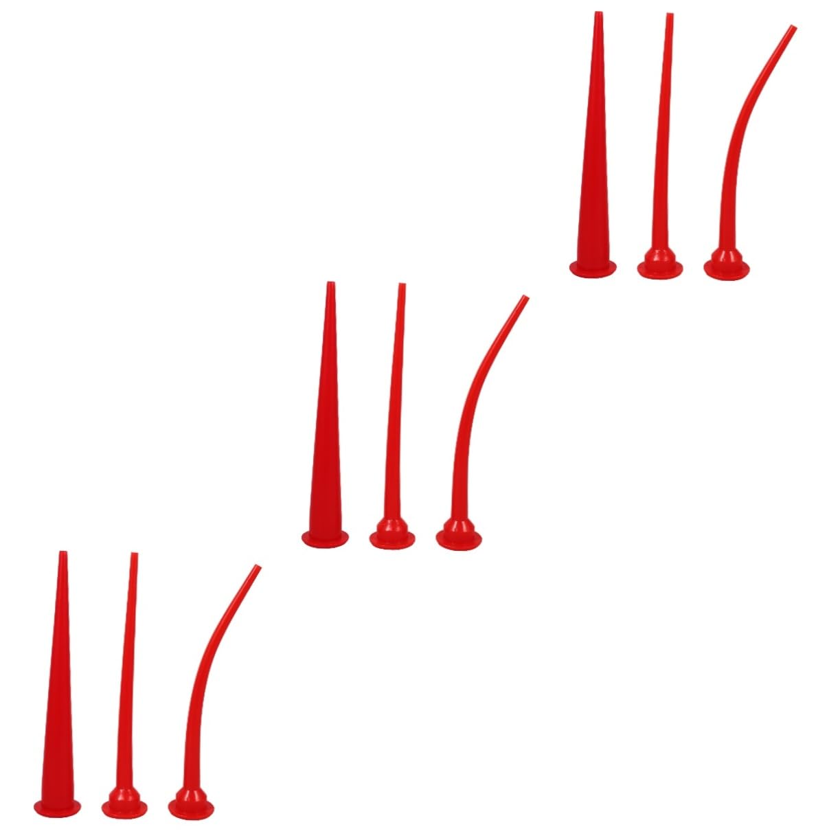 Buse de calfeutrage lot de 9 pièces pour application précise de silicone