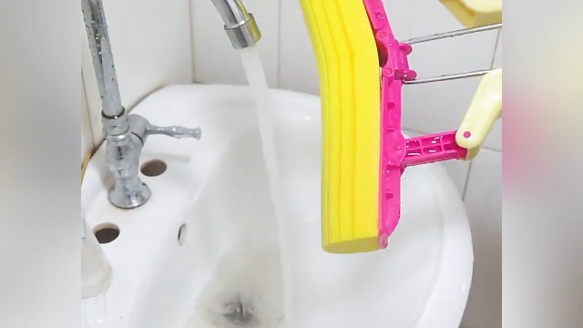 KOMBIUDA 2er-Pack PVA-Schwamm-Moppköpfe – Ersatz Für Rollermopp, Saugstark, Für Versiegelte Hartböden