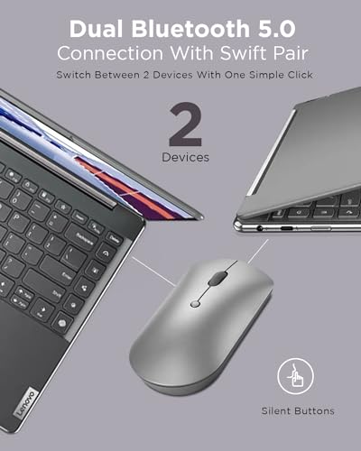 Lenovo 600 Bluetooth Silent Mouse GY50X88832 の商品画像 3