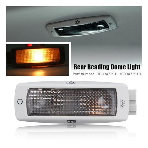 Luz de lectura trasera 3B0947291 lámpara de techo interior Skoda Fabia Superb 6